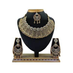 Women's Alloy Necklace set (Gold)