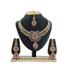 Women's Alloy Necklace set (Multicolor)
