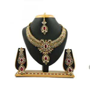 Women's Alloy Necklace set (Multicolor)