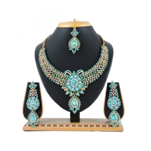 Women's Alloy Necklace set (Turquoise)