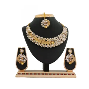 Women's Alloy Necklace set (Gold)