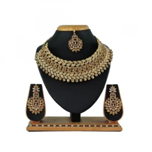 Women's Alloy Necklace set (Gold)