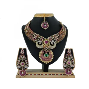 Women's Alloy Necklace set (Multicolor)