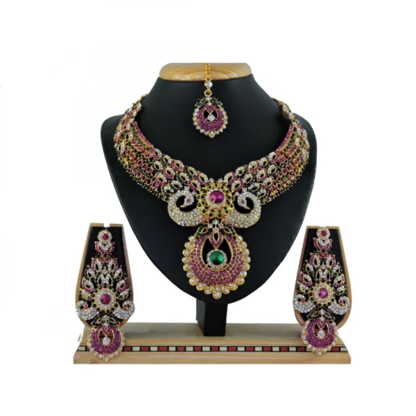 Women's Alloy Necklace set (Multicolor)
