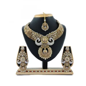 Women's Alloy Necklace set (Gold)