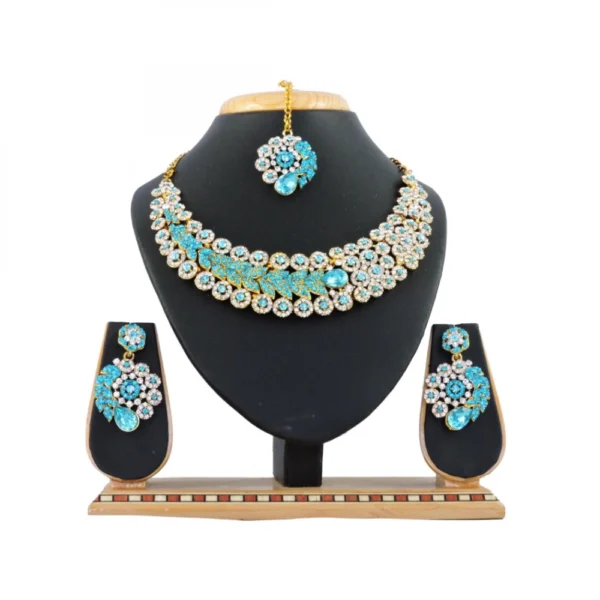 Women's Alloy Necklace set (Turquoise)