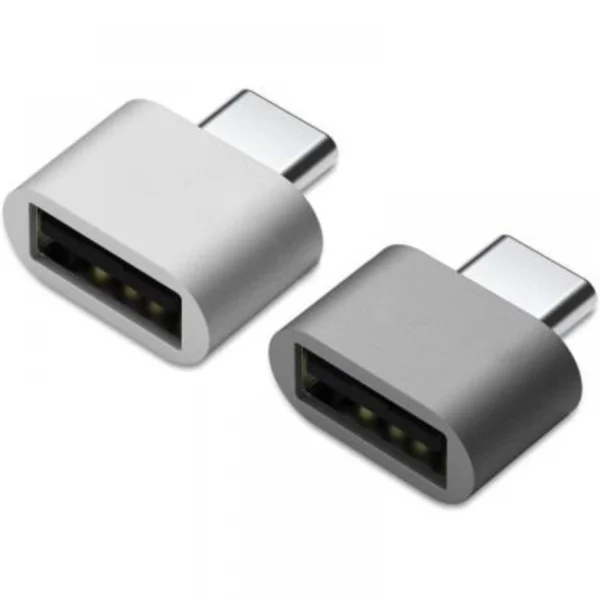 Pack Of_5 Type C Metal Otg (Color: Assorted)