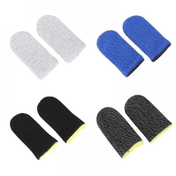 Pack Of_5 Pubg Game Touchscreen Finger Sleeves (Color: Assorted)