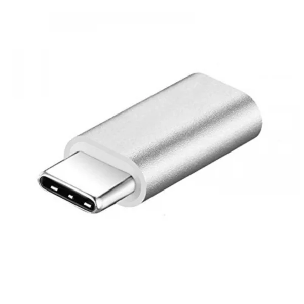 Pack Of_5 Type_C To Micro Usb Adapter With 3.1 _ Support'S Otg And Data Transfer (Color: Assorted)
