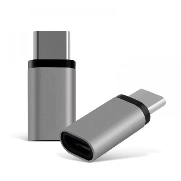Pack Of_5 Type_C To Micro Usb Adapter With 3.1 _ Support'S Otg And Data Transfer (Color: Assorted)