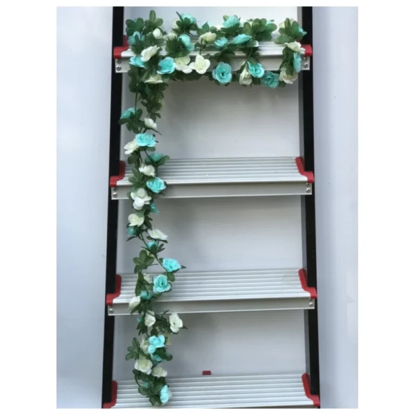 Artificial Rose Vine Flowers Plants Artificial Flower Creeper Hanging Rose For Home Decoration (Color: Multi, Material: Silk Polyester)
