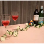 Artificial White Rose Vine Flowers Plants Artificial Flower Creeper Hanging Rose For Home Decoration (Color: White, Material: Silk Polyester)