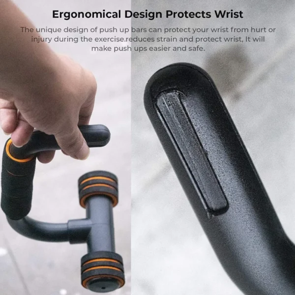 Push Up Bar Stand for Gym & Home Exercise (Color: Assorted)