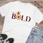 Men's PC Cotton Cricket Design Printed T Shirt (Color: White, Thread Count: 180GSM)