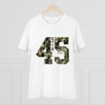 Men's PC Cotton New York City Printed T Shirt (Color: White, Thread Count: 180GSM)