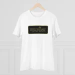 Men's PC Cotton Mast Moula Printed T Shirt (Color: White, Thread Count: 180GSM)