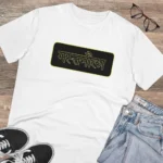 Men's PC Cotton Mast Moula Printed T Shirt (Color: White, Thread Count: 180GSM)