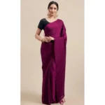 Women's Cotton Silk Saree With Blouse (Ajanta, 5-6mtrs)
