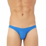 Men's Cotton Spandex Ultra Soft Briefs Underwear (Blue)