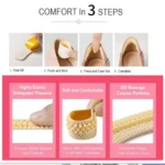 Pack Of_3 Silicone 4d Heel Liner 1 Pairs Cushions Insoles (Assorted)