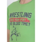 Men's Cotton Jersey Round Neck Printed Tshirt (Pale Green)