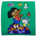 Pack Of_12 Dora Buji Small Size Handkerchiefs (Color: Assorted)