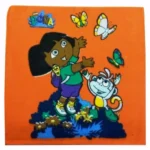 Pack Of_12 Dora Buji Small Size Handkerchiefs (Color: Assorted)
