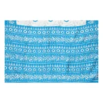 Women's Art Silk Printed Saree With Unstitched Blouse (Blue, 5-6 Mtrs)