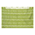 Women's Art Silk Printed Saree With Unstitched Blouse (Green, 5-6 Mtrs)