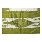 Women's Art Silk Printed Saree With Unstitched Blouse (Green, 5-6 Mtrs)
