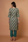 Cotton Kurta with Jacket Set