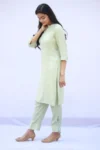 Green Kurta Set