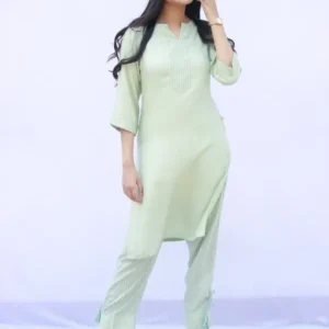Green Kurta Set