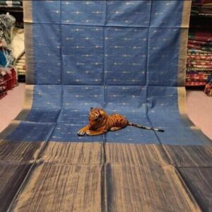 Bhagalpuri zari Silk saree