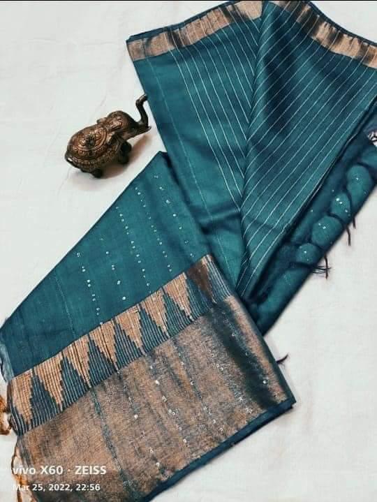 Bhagalpuri zari Silk saree