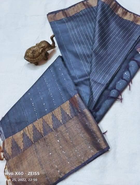 Bhagalpuri zari Silk saree