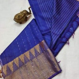 Bhagalpuri zari Silk saree