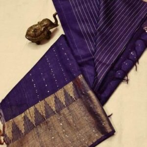 Bhagalpuri zari Silk saree