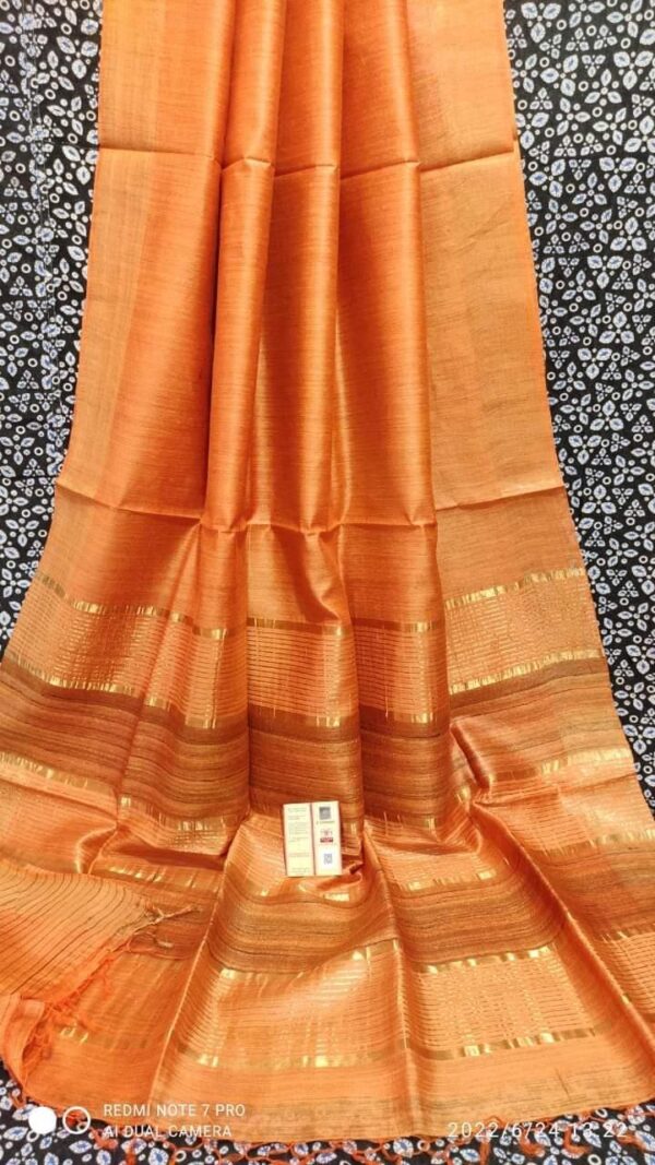 Bhagalpuri zari Silk saree