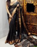 Bhagalpuri zari Silk saree