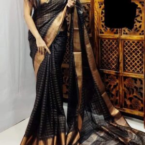 Bhagalpuri zari Silk saree