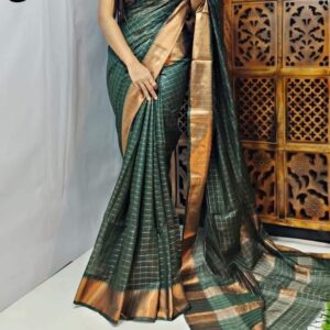Bhagalpuri zari Silk saree