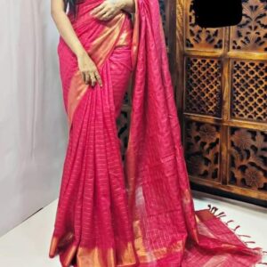 Bhagalpuri zari Silk saree