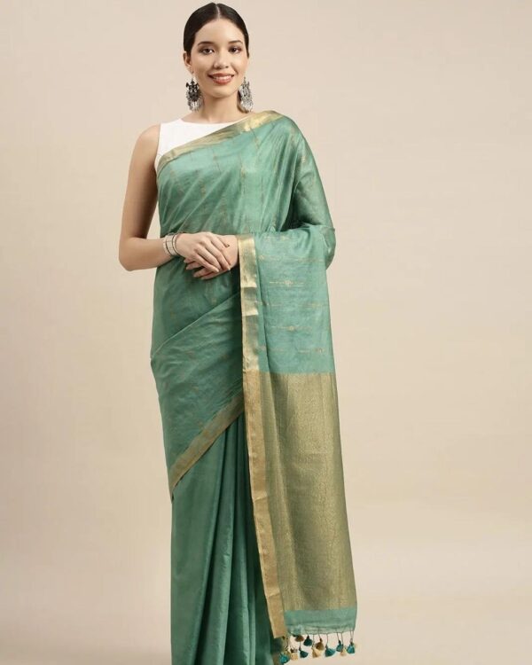 Bhagalpuri zari Silk saree