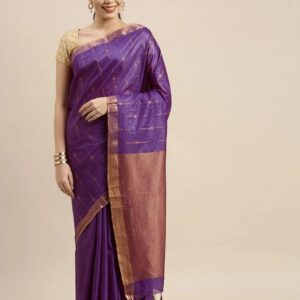 Bhagalpuri zari Silk saree