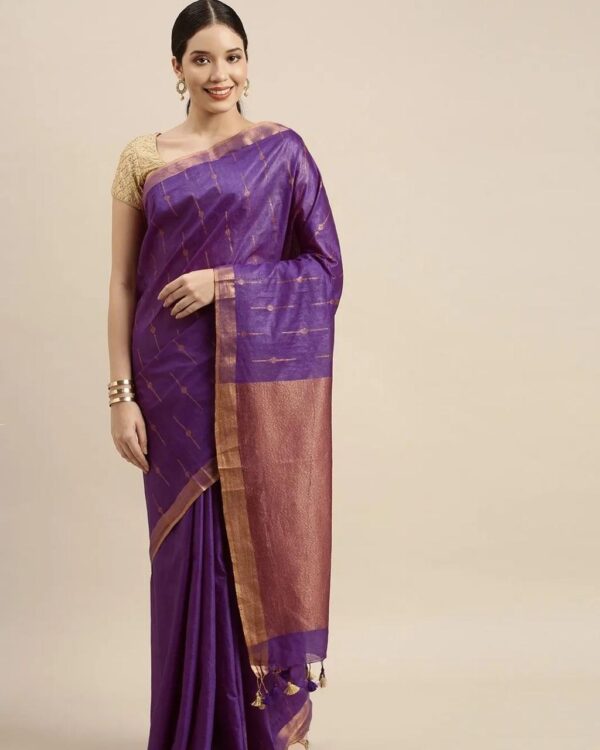 Bhagalpuri zari Silk saree
