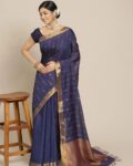 Bhagalpuri zari Silk saree