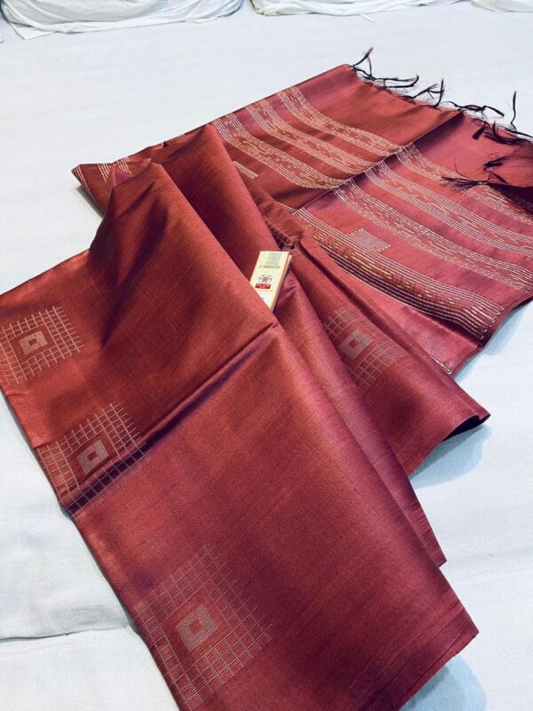 Bhagalpuri zari Silk saree