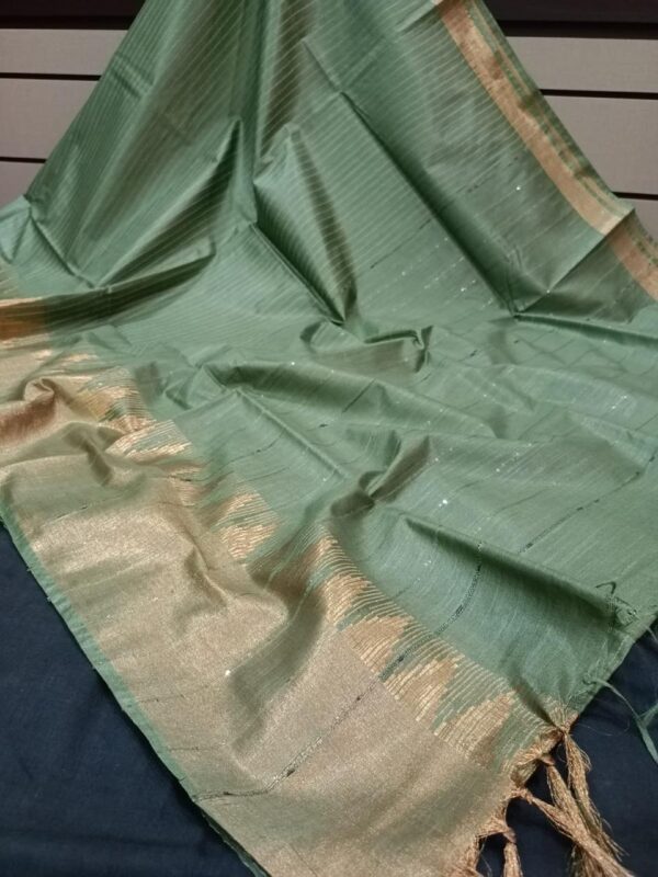 Zari made Cotton Silk Saree