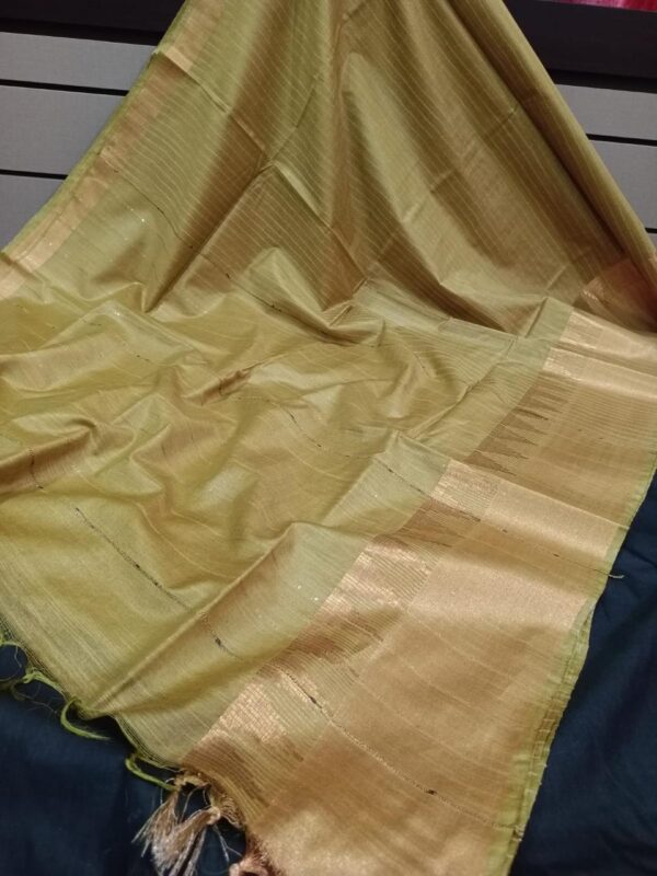 Zari made Cotton Silk Saree